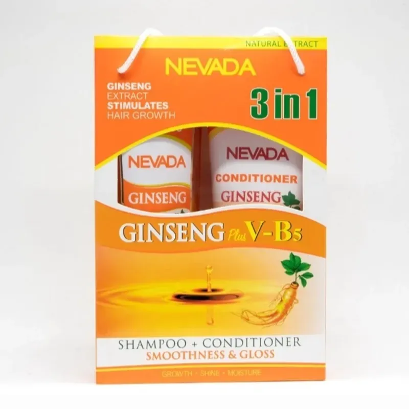 Shampoo y Acondicionador de Ginseng