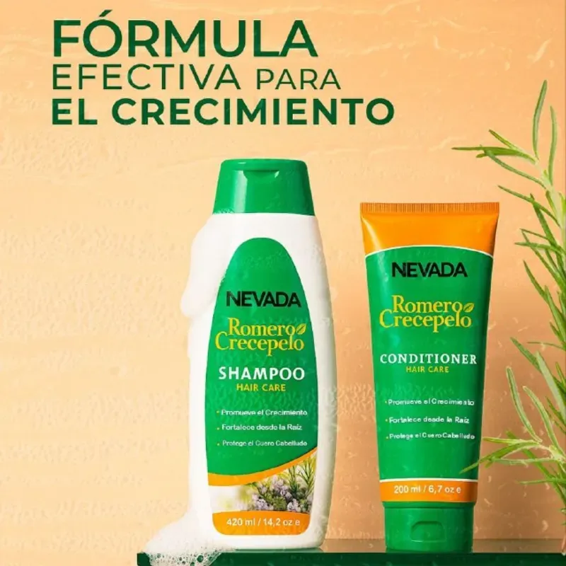 Shampoo y Acondicionador de Romero