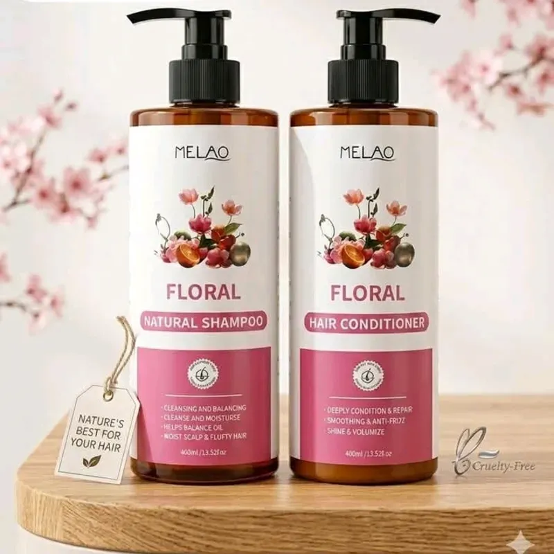 Shampoo y Acondicionador Floral
