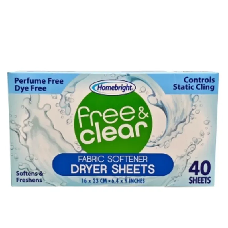 Toallitas Suavizantes Para Secadora