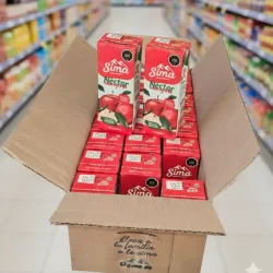 Caja de jugo Sima 24 U.