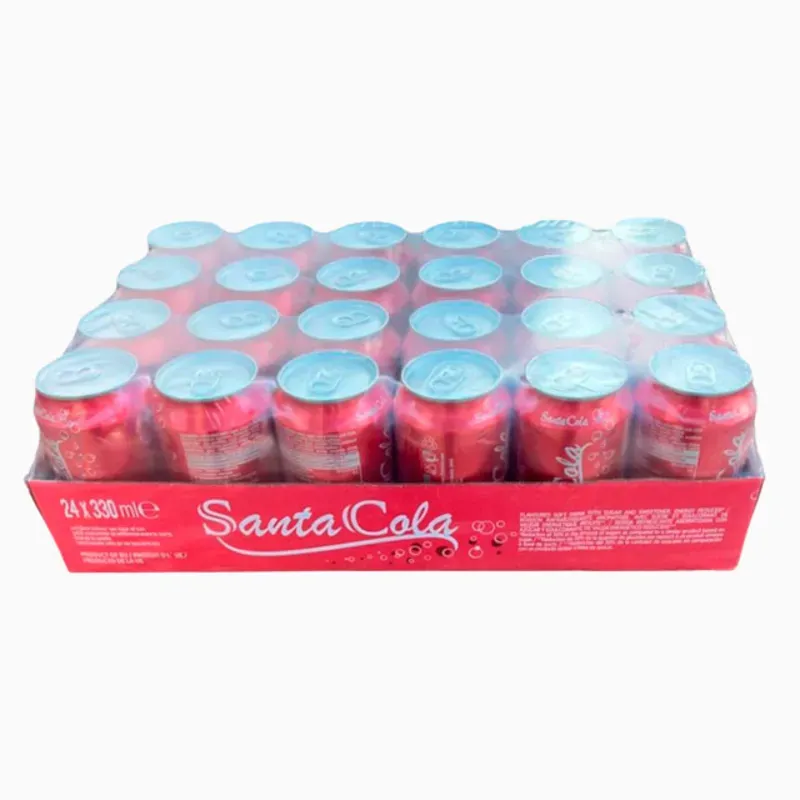 Caja de Refresco Santa Cola