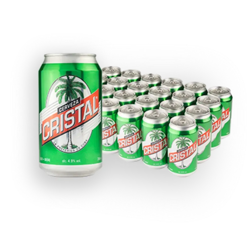 Cerveza Cristal  Caja 24 unidades