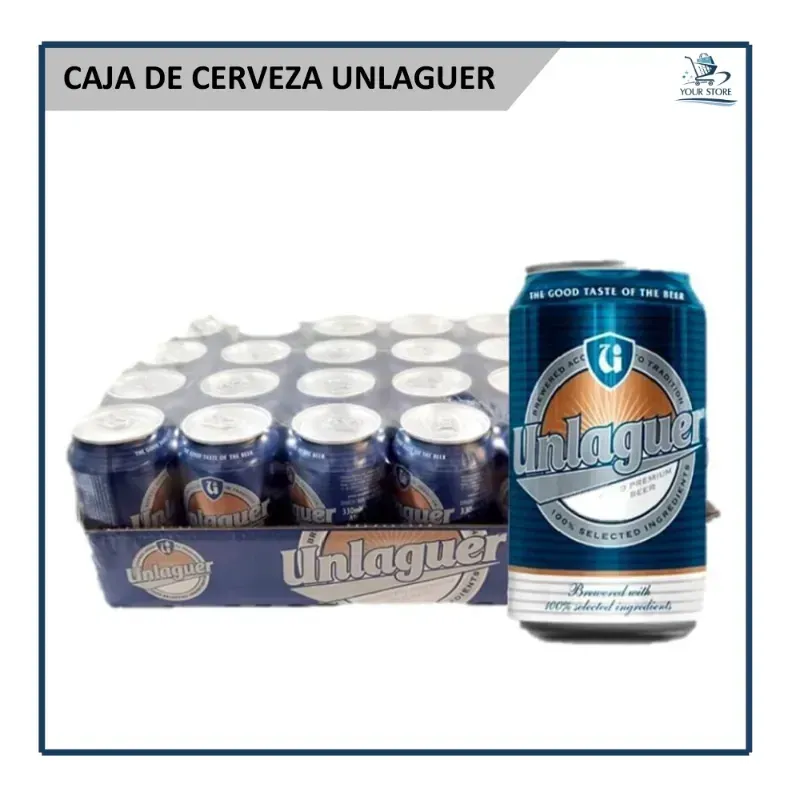 Cerveza Unlaguer Caja 24 unidades