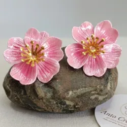 Aretes 'Cerezo en Flor'