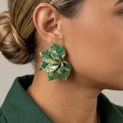 ​Aretes 'Pan de Oro Tropical'