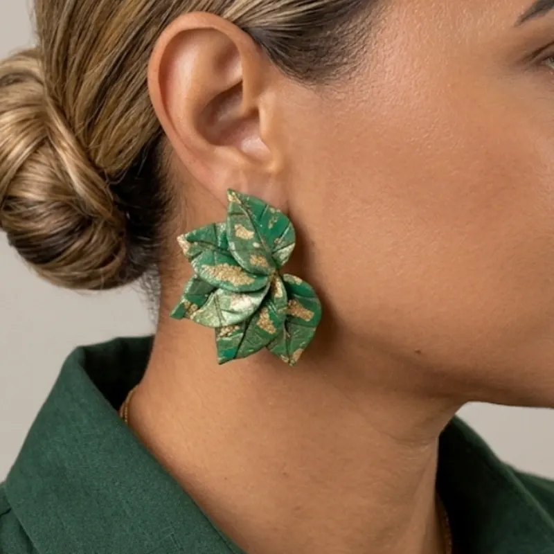 Aretes 'Pan de Oro Tropical'