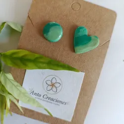 Broches de Botón Marmoleado