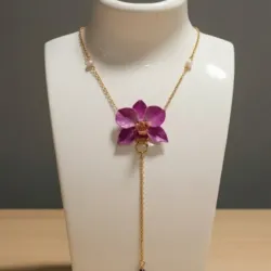 Collar "Esencia de Orquídea"