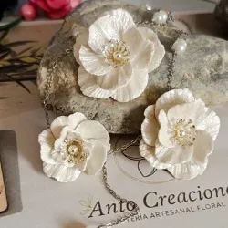 Conjunto Nupcial "Jardín de Perlas"