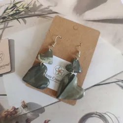 ​Maxi-Aretes Corazón Marmoleado: