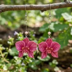 Orquídea Rosa (Colgante)