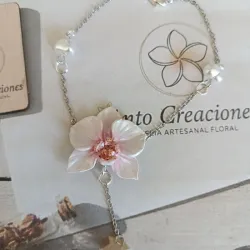 Pulsera — “Mini Orquídea”