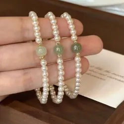 perlas blancas con perlas de color💚