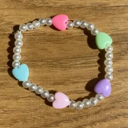 perlas con corazones💕