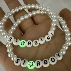 pulseras de perlas de stargirl y starboy🖤