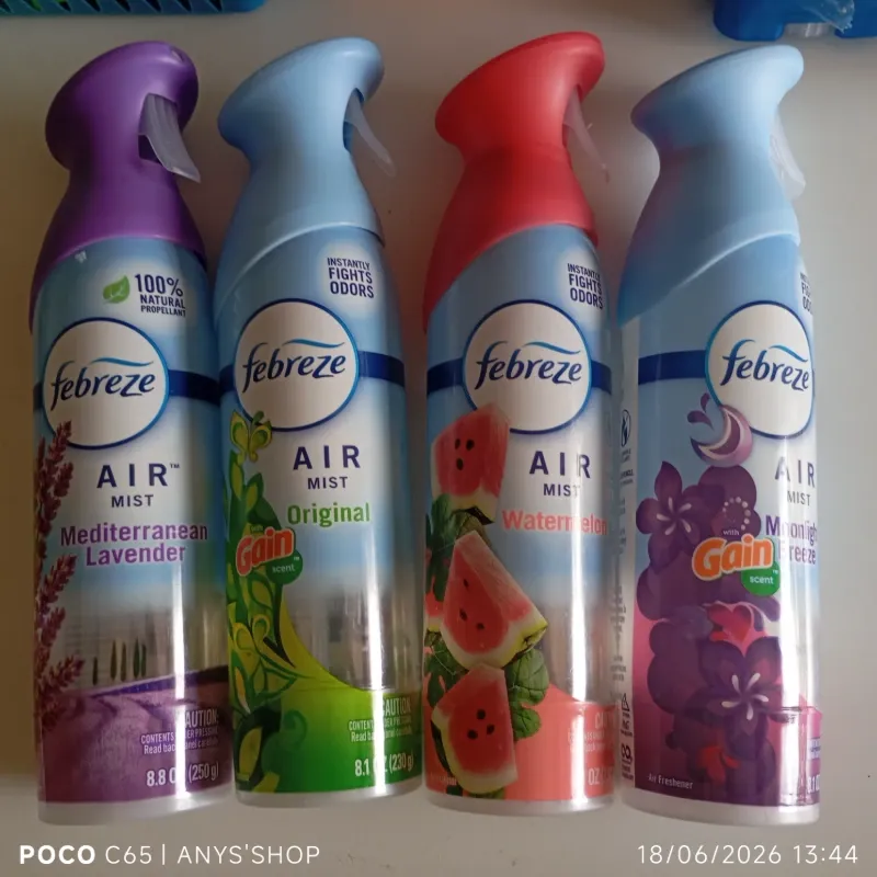 Ambientadores Febreze spray 230g