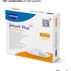 Apositos adhesivos, estéril ,con bordes de silicona
