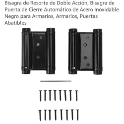 Bisagras de doble acción  ( Para mamparas o puertas )