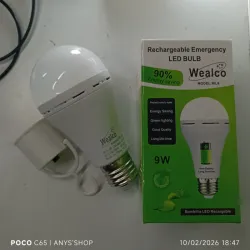 Bombillo de emergencia Recargables