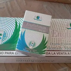 Cigarros englishman, doble cápsula de menta