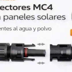 Conectores mc4 para paneles solares