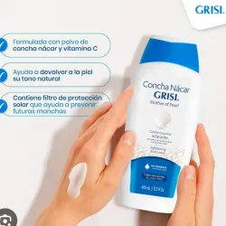 Crema Corporal GRISI Aclarante Concha Nácar