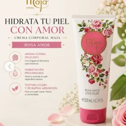 Crema Corporal Maja Rosa Amor ( perfumada)