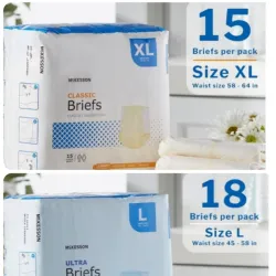 Culeros desechables para adultos