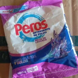 Detergente en polvo Peros (aroma lavanda 🪻)