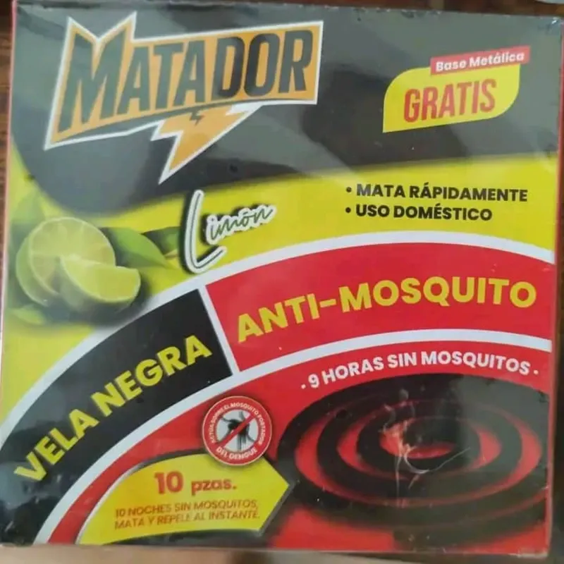 Espirales para eliminar mosquitos