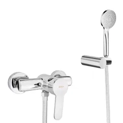 Pila / llave / Monomando mezcladora para ducha con todos sus accesorios