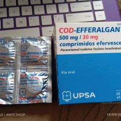 Paracetamol 500mg con Codeina 30mg ,comprimidos efervescentes