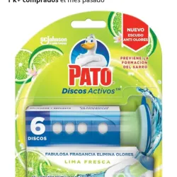PATO Discos de gel para la taza del baño