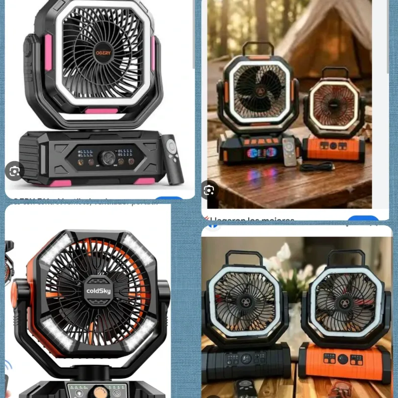 Reparación de Ventiladores recargables F6, F22,F11,Cold Sky