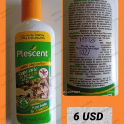 Repelente de mosquitos ✨ 200 ML ( crema) Eficaz contra Dengue,Zika y Chikungunya, 4-5 horas de protección