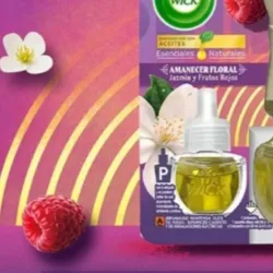 Repuesto de ambientador eléctrico Air Wick, Jazmin y frutos rojos 🍒