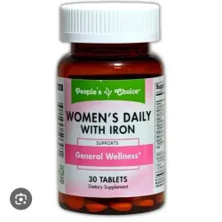 Suplemento vitaminico con hierro 