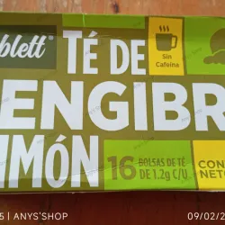 Té de jengibre y limón