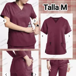 Uniformes médicos Butter-Soft Originals nuevos. Talla M,color rojo Borgoña