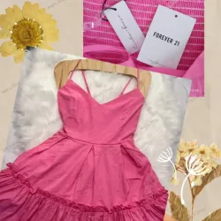Vestido Forever 21 color rosado