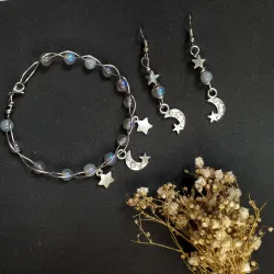 Conjuntos de  aretes y pulsera