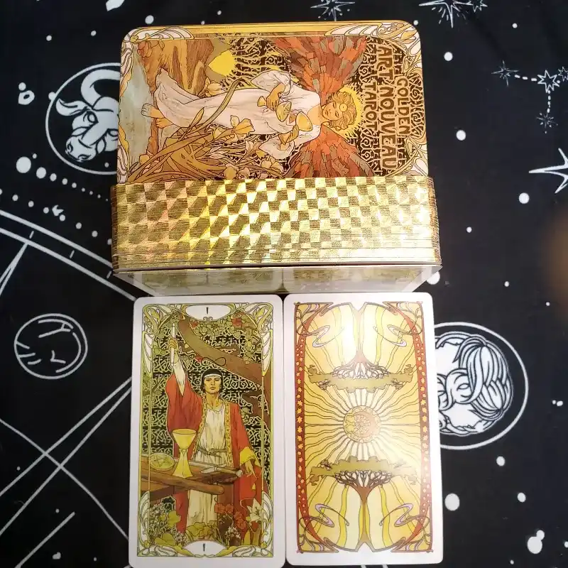 Tarot Golden Art Nouveau 