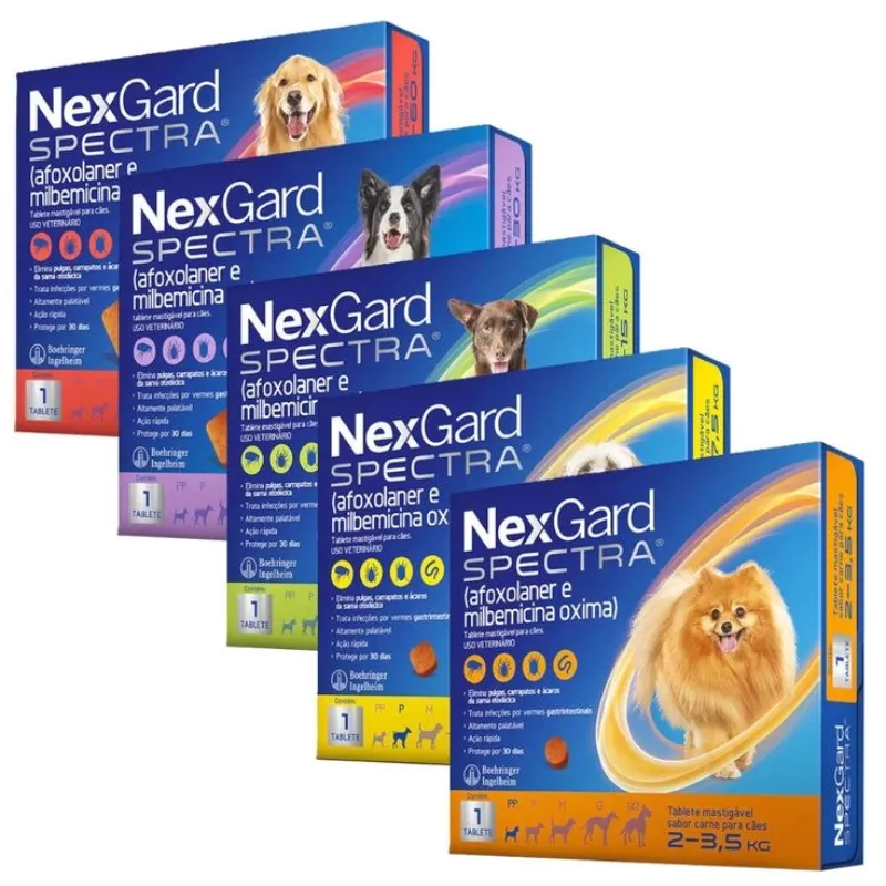 NexGard Spectra: Antiparasitario interno y externo para perros🐶