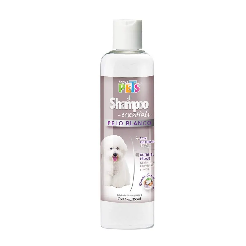 Shampoo para perros de pelo blanco🐶