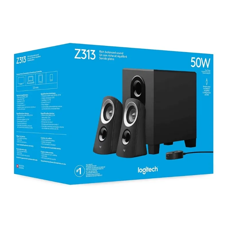 Altavoces Logitech Z313 (2,1 canales)