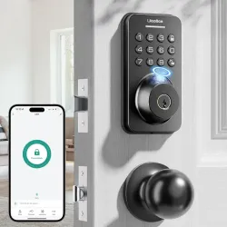 Cerradura inteligente ULECOCE sin llave. Huella y Wi-Fi