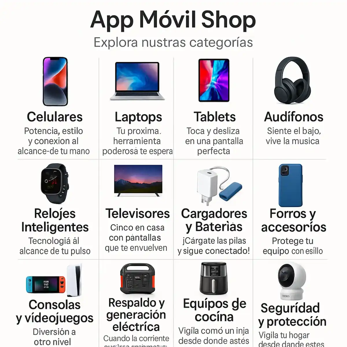 App Móvil Shop