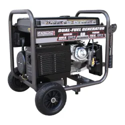 Planta híbrida Gentron 12000W (Gasolina y Gas)