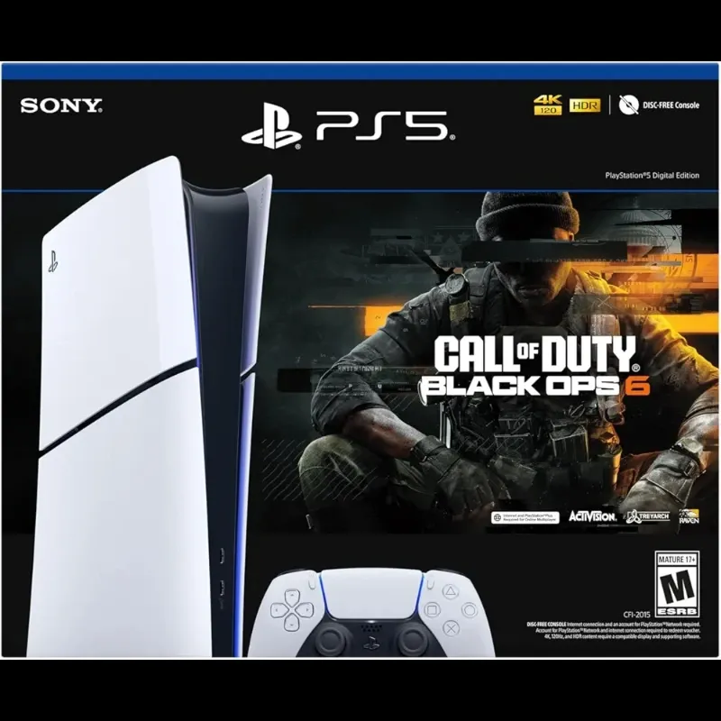 PlayStation 5 Slim (Call of Duty Black OPS 6)